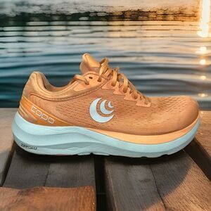Topo Phantom 3 Women's Orange/Sky Athletic Running Sneaker Shoe | Size 8 US